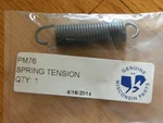 Wisconsin Engine Governor Tension Spring PM76 Genuine Factory Part. Fixed Price $44.30.