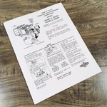 Briggs And Stratton 6HP Engine 142300 142497 Operating Manual Operators Point. Fixed Price $11.97.