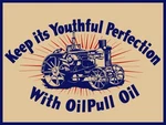 Rumely Pull Engine Oil, La Porte Indiana New Metal Sign: 12X16" Free Ship. Fixed Price $34.88.