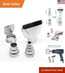 4 Pcs Heat Gun Nozzles Kit, Stainless Steel Reflector Resisting .... Fixed Price $20.76.