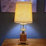 Lukenheimer NO.5 Sentinel Gas Steam Engine Cylinder Brass & Glass Lamp. Fixed Price $184.21.