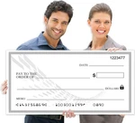 Big Large - 30" X 16" Reusable Giant Checks For Presentati. Fixed Price $14.95.
