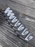 Rare Reg Golden Ram Tour Grind Forged Golf Irons 3-PW + Becu TW855 Sw 6.5 Stiff. Fixed Price $225.00.