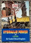 LA179 Lister Diesel Engine Hydraulic Power HR2 HR3 HL3 HL4 HL6 Sales Brochure. Fixed Price $18.12.