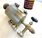 Huge 1 Quart Bessemer Powell Boson Brass Oiler For Field Hit Miss Gas Engine. Fixed Price $224.95.