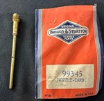 New Briggs & Stratton 99345 Carburetor Nozzle Genuine Oem Service Part 390395. Fixed Price $13.95.