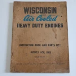 Wisconsin Engine Models Acn, Bkn Parts Catalog Manual Illustrated MM-270-A. Fixed Price $12.40.