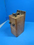 Antique Pontiac Coil, Inc Wood Box Battery Ignition Buzz F7996. Fixed Price $29.00.