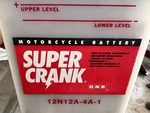 12N12A-4A-1 Supercrank Yuasa Style 12V Motorcycle Battery Honda CB350 CB450 Nos. Fixed Price $29.95.
