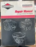 Briggs And Stratton Repair Manual For Single Cylinder Ohv Engines Part #272147. Fixed Price $14.99.