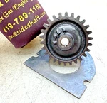 Magneto Gear W/ Backer Plate For 1-1/2HP John Deere E76R Old Engine (good). Fixed Price $44.95.