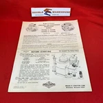 Briggs Stratton Operating Maint Instructions 92500 92598 92900 92998 270361-111. Fixed Price $14.99.