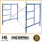 Metaltech Saferstack 1 Story Scaffold Frame Set 5X7X5FT Galvanized Braces. Fixed Price $260.99.