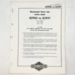 Vintage 1973 Briggs & Stratton 82900-82997 Illustrated Parts List. Fixed Price $9.99.