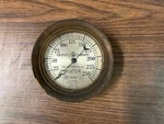 Vtg Antique 1924 American Bourdon Gauge Grinnell Company Steam Pressure. Fixed Price $189.95.