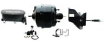 Chevy Truck Black 8" Bendix Power Brake Booster Wilwood Master Cylinder Valve 1". Fixed Price $560.36.