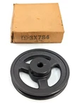 Nos! Browning Cast Iron Pulley 4.95 Od, Bore #AK51X1/2 V-belt. Fixed Price $24.99.