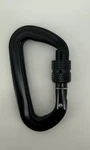 General Duty Auto Locking Carabiner Aluminum Ring Clip Twist Black New. Fixed Price $12.00.