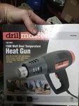 Drill Master 62340 1500W Dual Temp Heat Gun 120V 572-1112 F Black. Fixed Price $15.00.