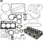 Compatible For Kubota D1105 Engine Complete Cylinder Head & Full Gasket Kit. Fixed Price $225.67.
