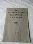 1919 Ih International Harvester Mccormick-deering Gas Engine Repair Handbook. Fixed Price $59.00.