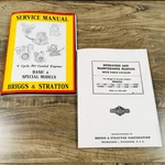 Briggs Stratton 14FBC 14FBPC Engine Service Repair Operator Operatin Part Manual. Fixed Price $11.97.