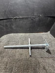 (qty 4) Metaltech 24" Adjustable Leveling Jack M-MBSJP24H Galvanized Steel. Fixed Price $120.00.