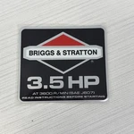 Briggs & Stratton 3.5-HP 3600 Shroud Label Decal Nos. Fixed Price $9.95.