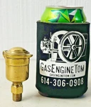 No. Brass Flip Top Oil Cup Ihc Hit Miss Engine Steampunk Reproduction 1/4". Fixed Price $40.00.