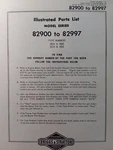 Briggs & Stratton 3 Hp Gasoline Vertical Engine 82900-82997 Parts Catalog Manual. Fixed Price $31.44.