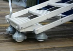 Ez Stair Roller Wheel Marine Yacht Boarding Ladder Sea (1) Light Caster. Fixed Price $87.50.