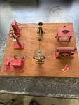 Jensen No. 100 Workshop Steam Engine Tool Set Toy 1960S. Fixed Price $129.00.