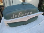Johnson Antique Outboard Motor Engine Hood Sea Horse 25HP 1955 Extra Clean. Fixed Price $49.95.