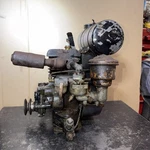 Antique Aircooled Briggs & Stratton Npr Engine With Gear Reduction Tiller Mower. Fixed Price $245.00.