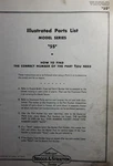Briggs & Stratton Model 5S 1949 Gasoline 4-CYCLE Engine Parts Catalog Manual. Fixed Price $52.99.