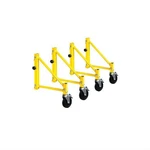 Metal Tech I-CISO4PY 14IN Outrigger Set Of W Casters Jobsite Series. Fixed Price $350.87.