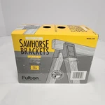 One Pair Of Fulton Medium Duty 300SHB Spee-dee 2X4" Sawhorse Brackets New. Fixed Price $18.65.
