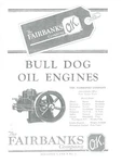 Fairbanks Morse Bulldog Oil Engines Sales Information Book. Fixed Price $13.50.