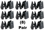 Fulton # 300SHB Medium Duty Steel Sawhorse Brackets - 8 Pack. Fixed Price $82.93.