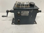 Madison Kipp Model 50 3 Feed Ratcheting Mechanical Lubricator Oiler. Fixed Price $420.00.