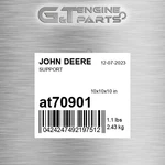 AT70901 Support Fits John Deere (surplus Open Box). Fixed Price $454.68.