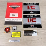 Genuine Briggs & Stratton 11HP I/c Label Kit 491254 - 253700 11.5 Engine. Fixed Price $19.99.
