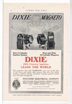 1915 Splitdorf Electrical Co. Of Newark Nj Ad: Dixie Magneto Leads The World!. Fixed Price $19.84.