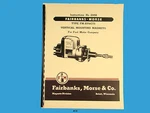 Fairbanks Morse Instruct & Parts Manual Ford FM-XV4C73 Magnetos *413. Fixed Price $17.50.