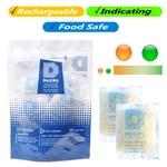 20 Gram X 30 Pk "dry & Dry" Food Grade Orange Indicating Silica Gel Packets. Fixed Price $16.99.