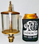 Michigan Lubricator Co # X12A5 Brass Oiler Hit Miss Engine Antique Steam 1/2". Fixed Price $68.99.