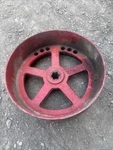 Farmall Original Vintage Row Crop Tractor Ihc Steel Flat Belt Pulley. Fixed Price $65.00.