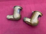 Antique 2PC Gits Bros Mfg. Co. Brass Oiler W/sight Glass Hit & Miss Engine. Fixed Price $149.50.