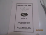 Novo To 15 Hp Engine Instruction Manual Gas, Kero, Two Cylinder Gasoline. Fixed Price $12.25.