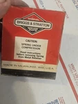 Briggs And Stratton Recoil Spring 294303. Fixed Price $28.99.
